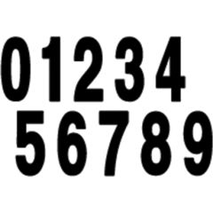 Factory Effex Standard 8in. Numbers