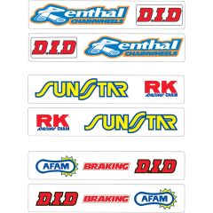 Factory Effex Universal Swingarm Graphics - Renthal/DID - 04-2426