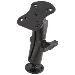 RAM Mounts 1.5" Ball Marine Electronic "RUGGED USE" Mount for Humminbird 100, 300, 500, 700, Matrix and Elite-5 Kit - RAM-107