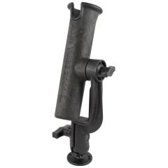 RAM Mounts 2000 Holder with RAM Mounts Revolution Ratchet/Socket System and Round Flat Surface Base Kit - RAM-301-RB