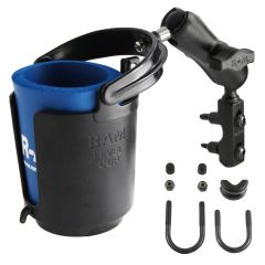 RAM Mounts Self-Leveling Cup Holder Complete Kit - RAM-B-132-309U