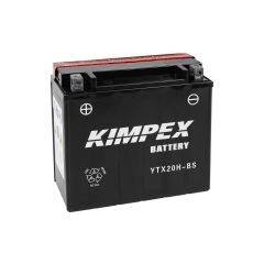 Kimpex AGM Battery YTX20H-BS - HTX20H-BS | Harley Davidson FXLR Low Rider Custom 1987-1989