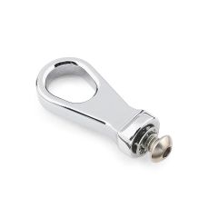 Pro-One Billet Speedometer Cable Guide - Chrome - 500720