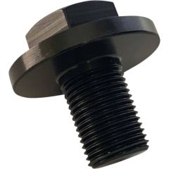 Pro-One Billet Aluminum Steering Stem Top Bolt Black Anodized - 106201B