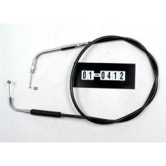 Motion Pro Black Vinyl Throttle Cable - 01-0412