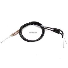Motion Pro Black Vinyl Throttle Cable Push/Pull Set - 03-0404