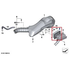 BMW Air Filter Element  13718552430