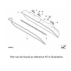 BMW Exterior Gasket 11127674645