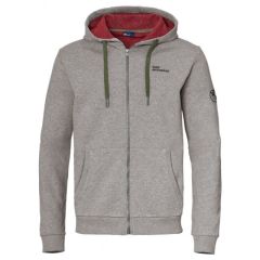BMW Make Life A Ride Zipped Hoodie - Grey