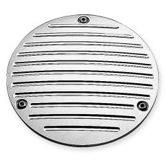 Pro-One Millennium Derby Cover Ball-Milled - 3-Hole - Chrome - 202130
