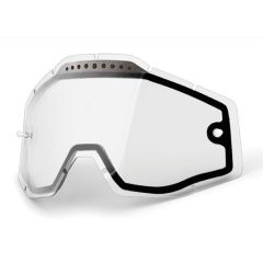 100 Percent Vented Dual Lens-Clear