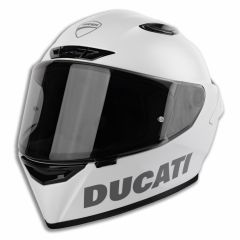Ducati Logo White ECE Helmet