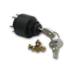 Pro-One Performance Ignition Key Switch - Black - 401469