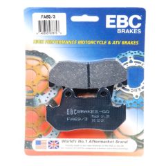 EBC FA69/3 Organic Rear Brake Pads 