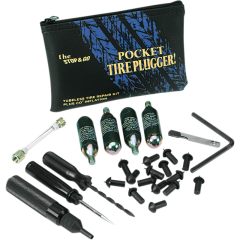 Stop & Go Pocket Tubeless Tire Plugger with CO2 - 1001