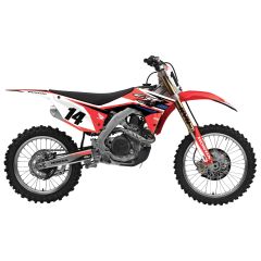 Factory Effex EVO 15 Shroud Graphics Kit - 21-01338 | Honda CR500R 1991-2001