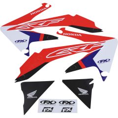 Factory Effex EVO 18 Shroud Graphics Kit - 24-01336 | Honda CRF450X 2005-2017