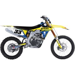 Factory Effex EVO 19 Shroud Graphics Kit - 25-01430 | Suzuki RM-Z450 2008-2017