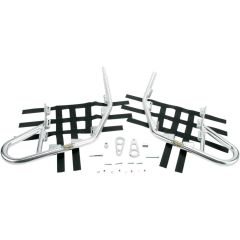Motorsport Products EZ-FIT Nerf Bars Silver - 81-1401