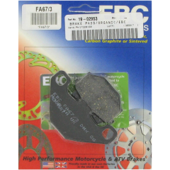 EBC Brakes FA67/3 ORGANIC SERIES BRAKE PAD SET EBC - FA67/3