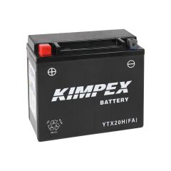 Kimpex Factory Activated AGM Battery YTX20H (FA) - HTX20H (FA)