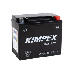 Kimpex Factory Activated AGM Battery YTX20HL-PW - HTX20HL-PW (FA)