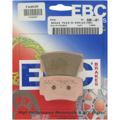 EBC Brakes FA463R SINTERED SERIEA BRAKE PAD SET - FA463R