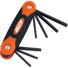 CruzTOOLS FOLDING HEX/TORX KEY SET - FHT1