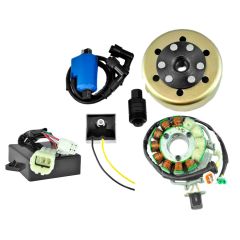 Kimpex HD 200 W Stator/CDI Box/Regulator/External Ignition Coil/Flywheel & Puller Fits - 326347 | Yamaha Banshee 350 1997-2006