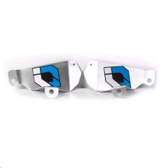 HMF Headlight Block-Off Plates Brushed - 9414064160 | Yamaha YFZ450 2004-2013