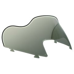 Kimpex Snowmobile Polycarbonate Windshield 13.5" - Smoked - 274886