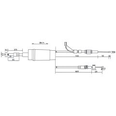 Kimpex Throttle Cable - 285400 | Ski-Doo Tundra II LT 1996-1997