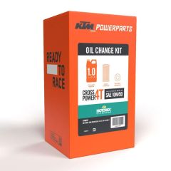 KTM Motorex Oil Change Kit 10W50 Cross Power 1Litres 250/350 