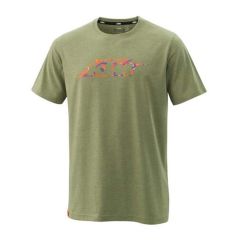 KTM Camo Green Melange Tee