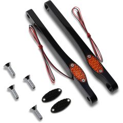 Pro-One LED Front Turn Signal Lights Black - 909110B