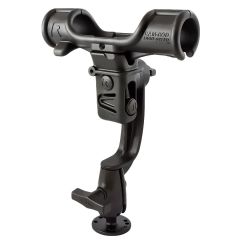 RAM Mounts Light-Speed Holder with Revolution Ratchet/Socket and Flat Base for Salt Water Usage Kit - RAP-370-RBSW