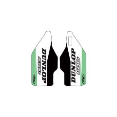 Factory Effex Lower Fork Graphics Kawasaki - White/Green - 20-40168
