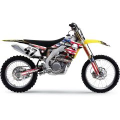 Factory Effex Metal Mulisha 2017 Shroud Graphics Kit - 20-11430 | Suzuki RM-Z450 2008-2017