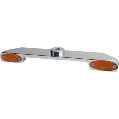 Pro-One Wide Glide Stealth LED Turn Signal Bar Chrome - 909102