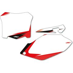 Factory Effex Number Plate Backgrounds White - 13-64352