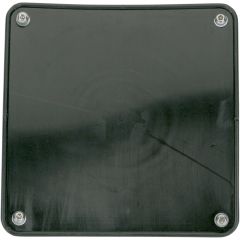 Motorsport Products Number Plate for MX/XC Bumper Screen Black - 80-0002