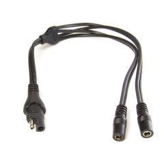 TecMate Optimate Y-Splitter SAE IN to DC 2.5mm Out Socket - O-35