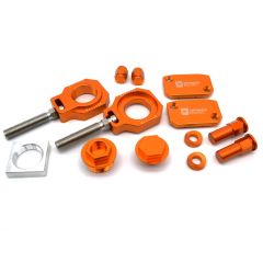 Optimized Enduro (Orange) Bling Kit KTM - Small Axle