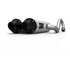 HMF Performance Series Dual Round Slip-On Exhaust - 016435606083
