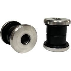 Pro-One Polyurethane Handlebar Riser Damper Kit Raw Aluminum - 103070RAW