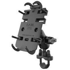 RAM Mounts Quick-Grip Phone Mount with Handlebar U-Bolt Base