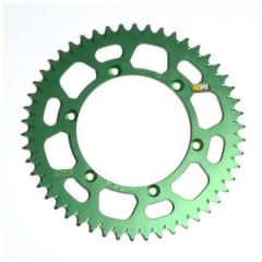 Pro Taper Race Spec Aluminum Rear Sprocket Green - 51T (420) - 033181