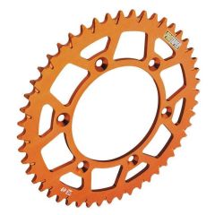 Pro Taper Race Spec Aluminum Rear Sprocket Orange - 47T (420) - 033397