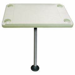 Kimpex Rectangular Boat Table with Pedestal - 708712