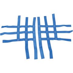 Motorsport Products Replacement EZ-FIT Nerf Bar Nets Blue - 81-0204